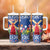 Netherlands Christmas Tumbler With Handle Windmills With Tulip Flowers - Wonder Print Shop