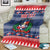 Personalized Dominican Republic Christmas Blanket Dominicana Coat Of Arms Christmas Pattern