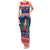 Personalized Dominican Republic Christmas Family Matching Tank Maxi Dress and Hawaiian Shirt Dominicana Coat Of Arms Christmas Pattern - Wonder Print Shop