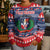 Personalized Dominican Republic Christmas Kid Ugly Christmas Sweater Dominicana Coat Of Arms Christmas Pattern - Wonder Print Shop