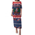 Personalized Dominican Republic Christmas Puletasi Dominicana Coat Of Arms Christmas Pattern - Wonder Print Shop
