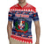 Personalized Dominican Republic Christmas Rugby Jersey Dominicana Coat Of Arms Christmas Pattern - Wonder Print Shop
