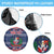 Personalized Dominican Republic Christmas Spare Tire Cover Dominicana Coat Of Arms Christmas Pattern - Wonder Print Shop
