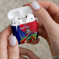Personalized Hispaniolan Trogon Haiti AirPods Case Sporty Style - Wonder Print Shop