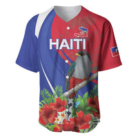 Personalized Hispaniolan Trogon Haiti Baseball Jersey Sporty Style - Wonder Print Shop