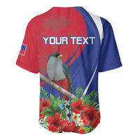 Personalized Hispaniolan Trogon Haiti Baseball Jersey Sporty Style - Wonder Print Shop