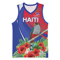 Personalized Hispaniolan Trogon Haiti Basketball Jersey Sporty Style - Wonder Print Shop