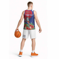 Personalized Hispaniolan Trogon Haiti Basketball Jersey Sporty Style - Wonder Print Shop