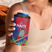 Personalized Hispaniolan Trogon Haiti 4 in 1 Can Cooler Tumbler Sporty Style - Wonder Print Shop