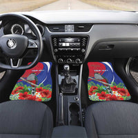 Personalized Hispaniolan Trogon Haiti Car Mats Sporty Style - Wonder Print Shop