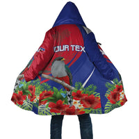 Personalized Hispaniolan Trogon Haiti Cloak Sporty Style - Wonder Print Shop