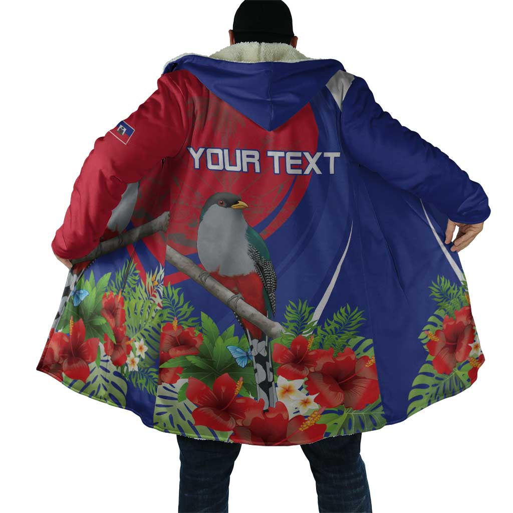 Personalized Hispaniolan Trogon Haiti Cloak Sporty Style - Wonder Print Shop