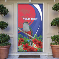Personalized Hispaniolan Trogon Haiti Door Cover Sporty Style - Wonder Print Shop