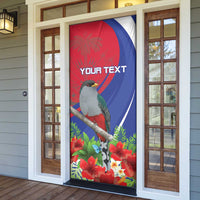 Personalized Hispaniolan Trogon Haiti Door Cover Sporty Style - Wonder Print Shop