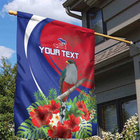 Personalized Hispaniolan Trogon Haiti Garden Flag Sporty Style - Wonder Print Shop