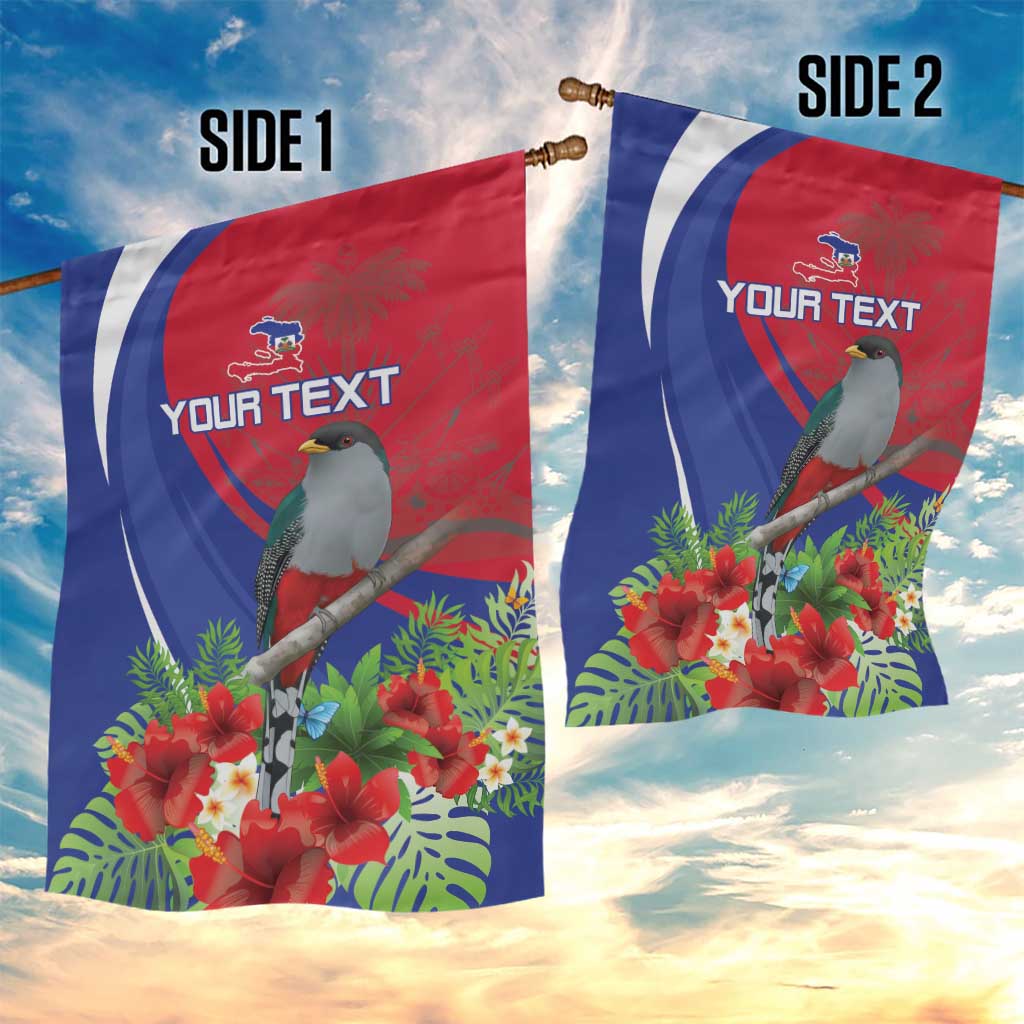 Personalized Hispaniolan Trogon Haiti Garden Flag Sporty Style - Wonder Print Shop