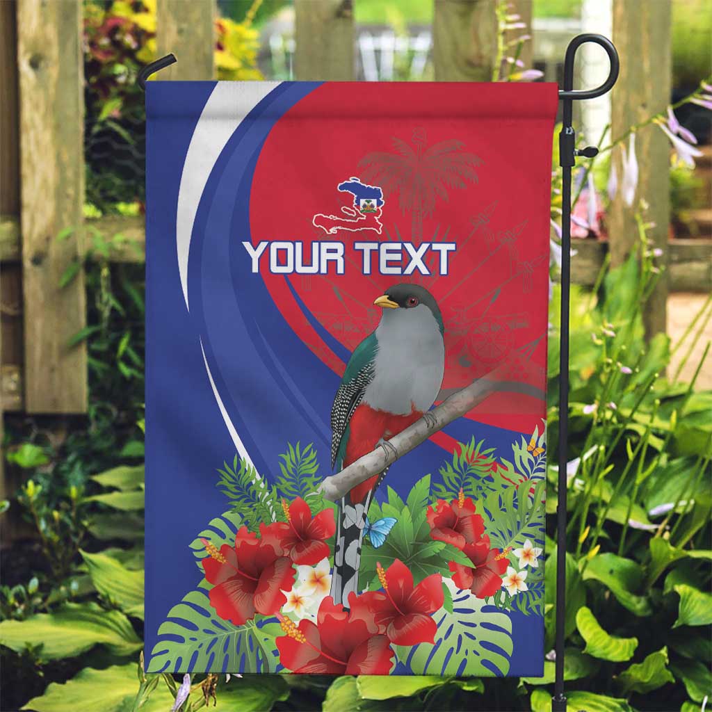 Personalized Hispaniolan Trogon Haiti Garden Flag Sporty Style - Wonder Print Shop