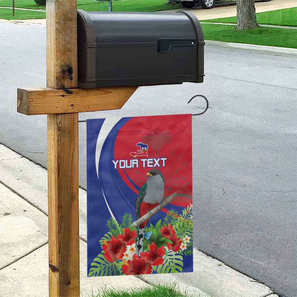 Personalized Hispaniolan Trogon Haiti Garden Flag Sporty Style - Wonder Print Shop