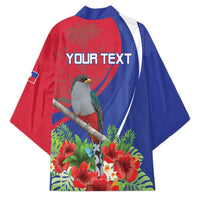 Personalized Hispaniolan Trogon Haiti Kimono Sporty Style - Wonder Print Shop