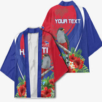 Personalized Hispaniolan Trogon Haiti Kimono Sporty Style - Wonder Print Shop