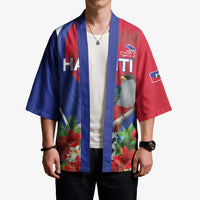 Personalized Hispaniolan Trogon Haiti Kimono Sporty Style - Wonder Print Shop