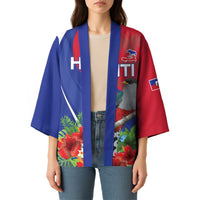 Personalized Hispaniolan Trogon Haiti Kimono Sporty Style - Wonder Print Shop