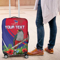 Personalized Hispaniolan Trogon Haiti Luggage Cover Sporty Style - Wonder Print Shop