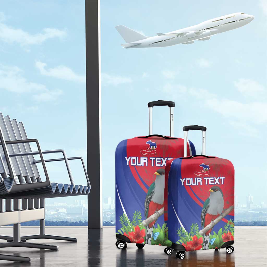 Personalized Hispaniolan Trogon Haiti Luggage Cover Sporty Style - Wonder Print Shop