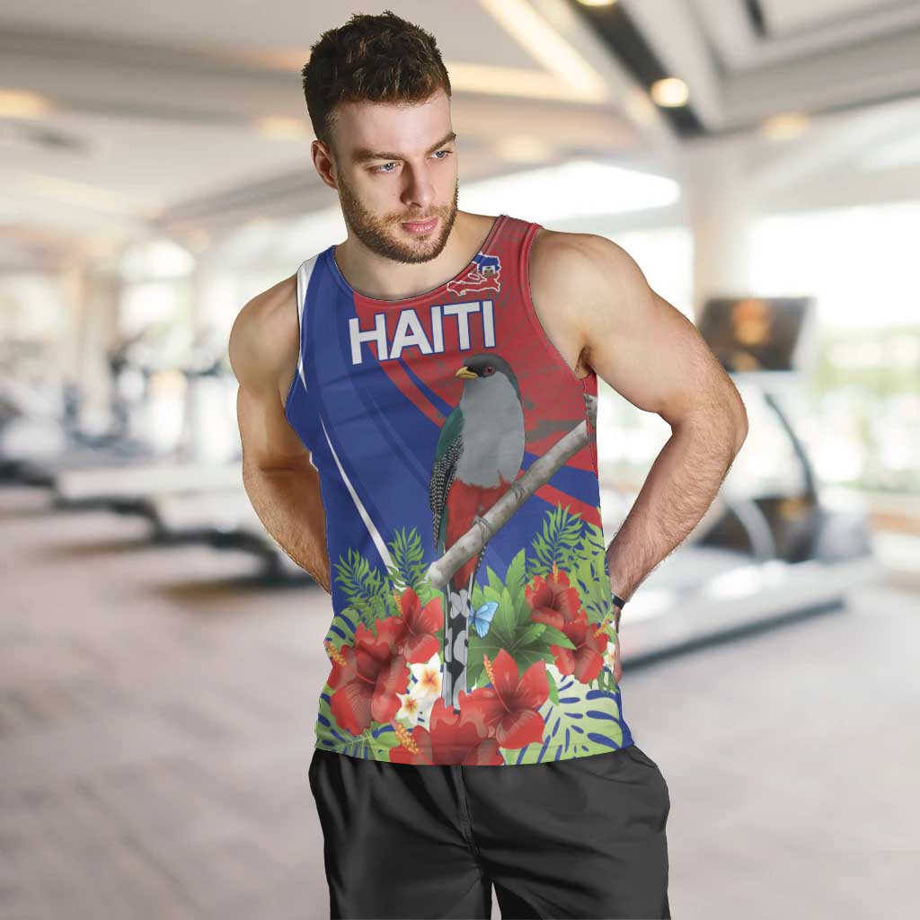 Personalized Hispaniolan Trogon Haiti Men Tank Top Sporty Style - Wonder Print Shop