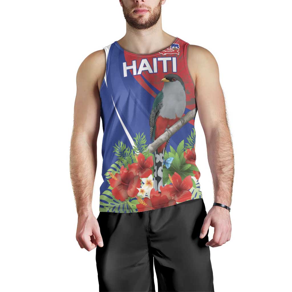 Personalized Hispaniolan Trogon Haiti Men Tank Top Sporty Style - Wonder Print Shop