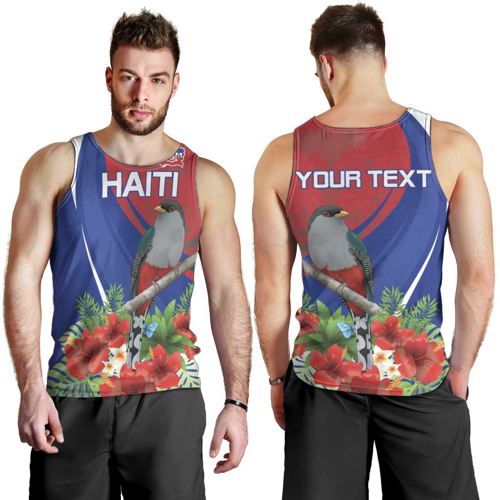 Personalized Hispaniolan Trogon Haiti Men Tank Top Sporty Style - Wonder Print Shop