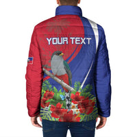 Personalized Hispaniolan Trogon Haiti Padded Jacket Sporty Style - Wonder Print Shop