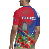 Personalized Hispaniolan Trogon Haiti Rugby Jersey Sporty Style - Wonder Print Shop