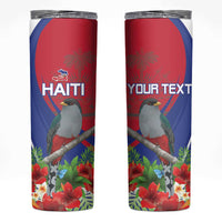 Personalized Hispaniolan Trogon Haiti Skinny Tumbler Sporty Style - Wonder Print Shop