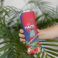 Personalized Hispaniolan Trogon Haiti Skinny Tumbler Sporty Style - Wonder Print Shop