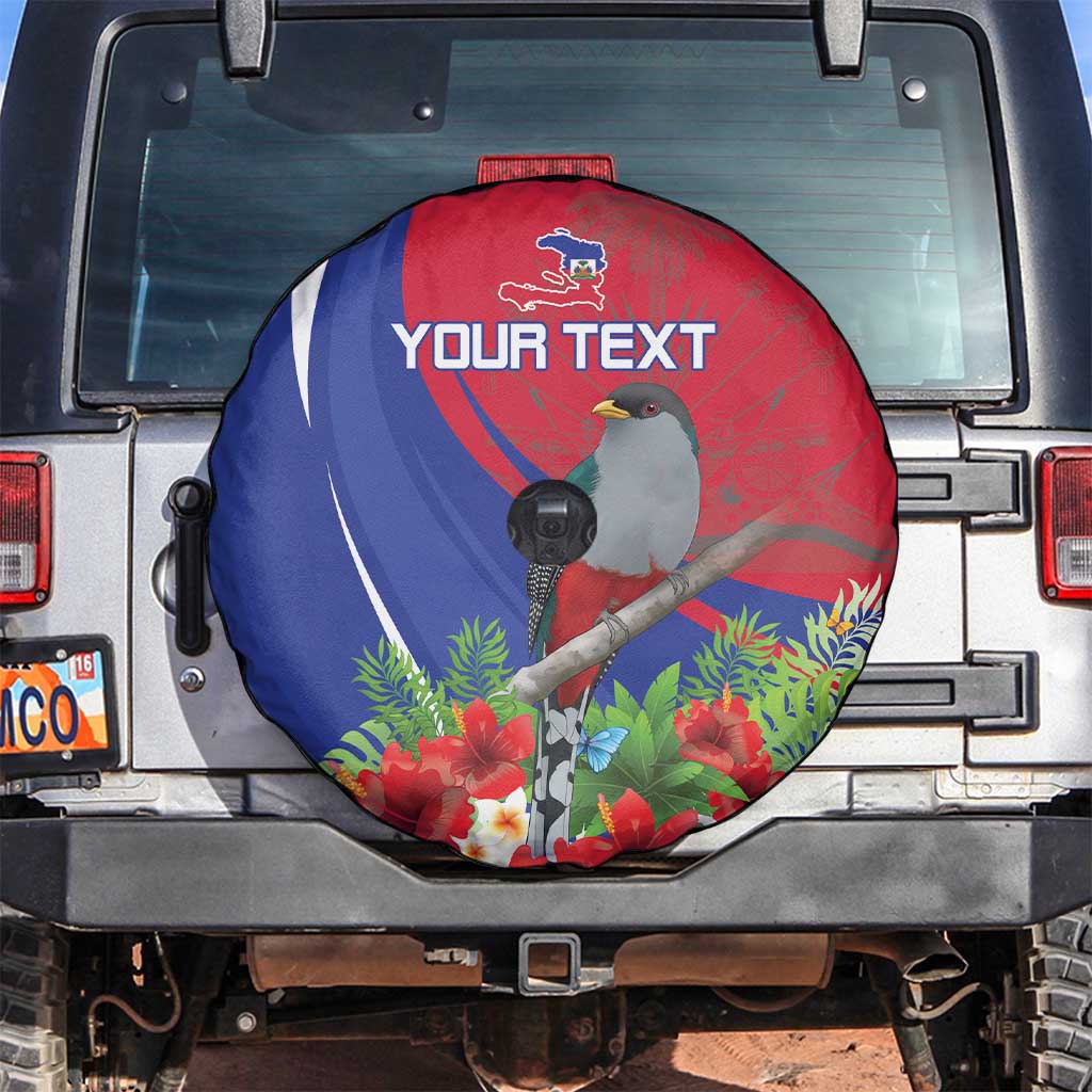 Personalized Hispaniolan Trogon Haiti Spare Tire Cover Sporty Style - Wonder Print Shop