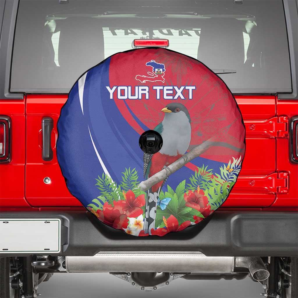 Personalized Hispaniolan Trogon Haiti Spare Tire Cover Sporty Style - Wonder Print Shop