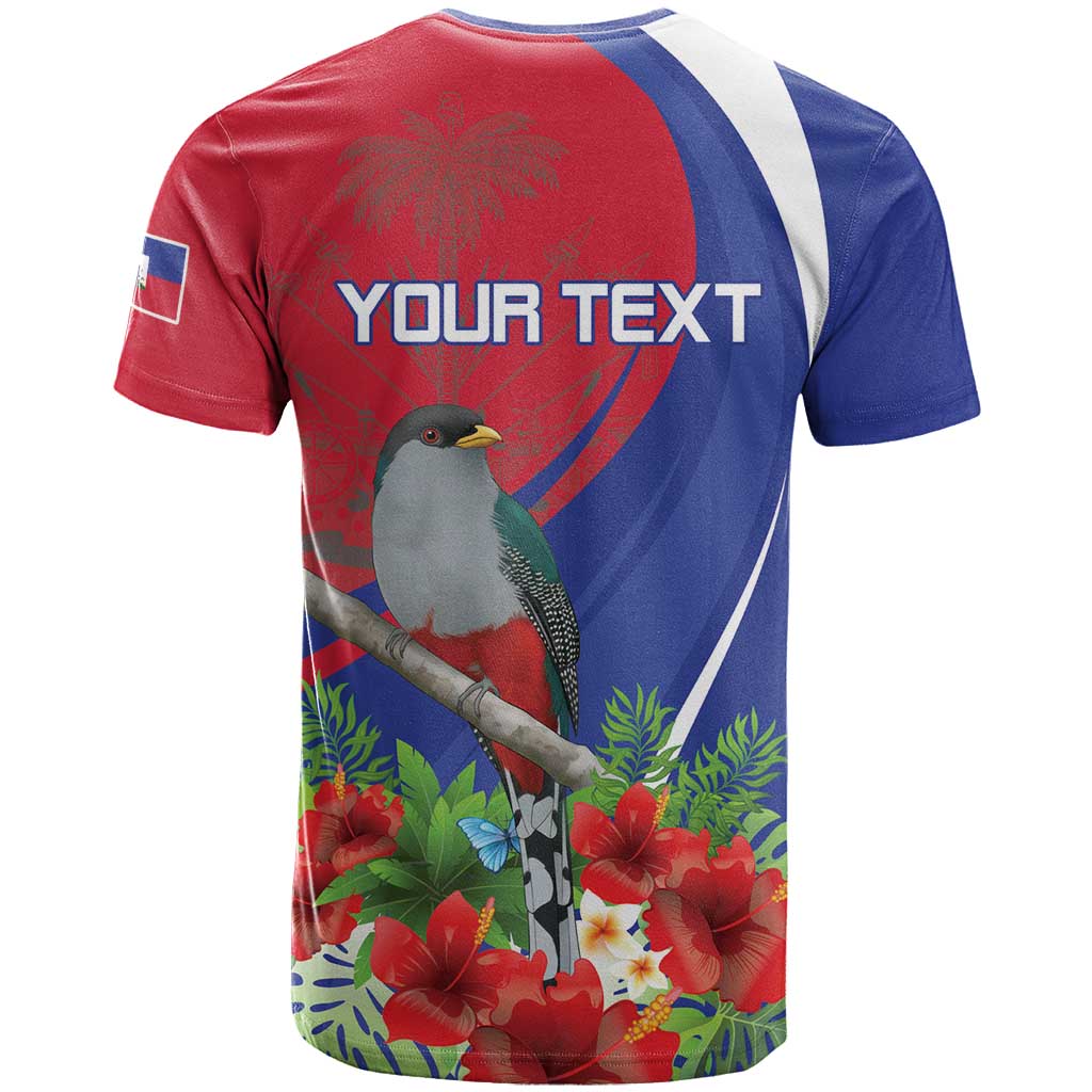 Personalized Hispaniolan Trogon Haiti T Shirt Sporty Style - Wonder Print Shop