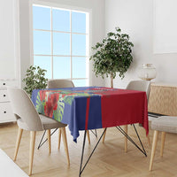 Personalized Hispaniolan Trogon Haiti Tablecloth Sporty Style - Wonder Print Shop