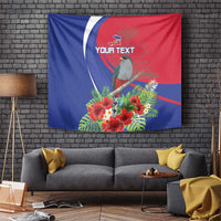 Personalized Hispaniolan Trogon Haiti Tapestry Sporty Style - Wonder Print Shop