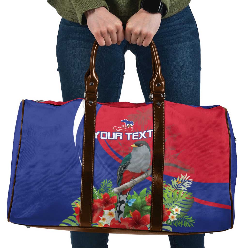 Personalized Hispaniolan Trogon Haiti Travel Bag Sporty Style - Wonder Print Shop