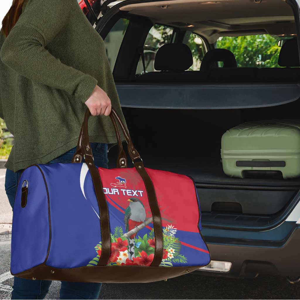 Personalized Hispaniolan Trogon Haiti Travel Bag Sporty Style - Wonder Print Shop
