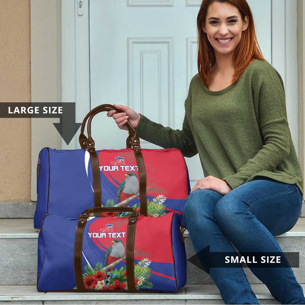 Personalized Hispaniolan Trogon Haiti Travel Bag Sporty Style - Wonder Print Shop