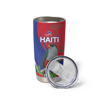 Personalized Hispaniolan Trogon Haiti Tumbler Cup Sporty Style - Wonder Print Shop