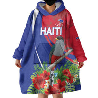 Personalized Hispaniolan Trogon Haiti Wearable Blanket Hoodie Sporty Style - Wonder Print Shop