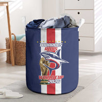 Cape Verde Football Laundry Basket Tubaroes Azuis World Cup 2026 - Wonder Print Shop