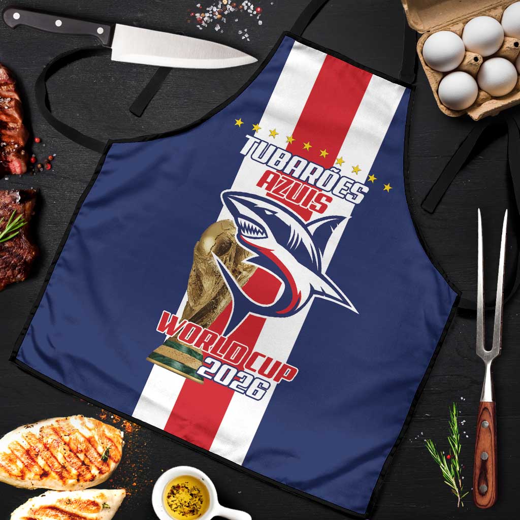 Cape Verde Football Apron Tubaroes Azuis World Cup 2026 - Wonder Print Shop