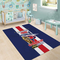 Cape Verde Football Area Rug Tubaroes Azuis World Cup 2026 - Wonder Print Shop