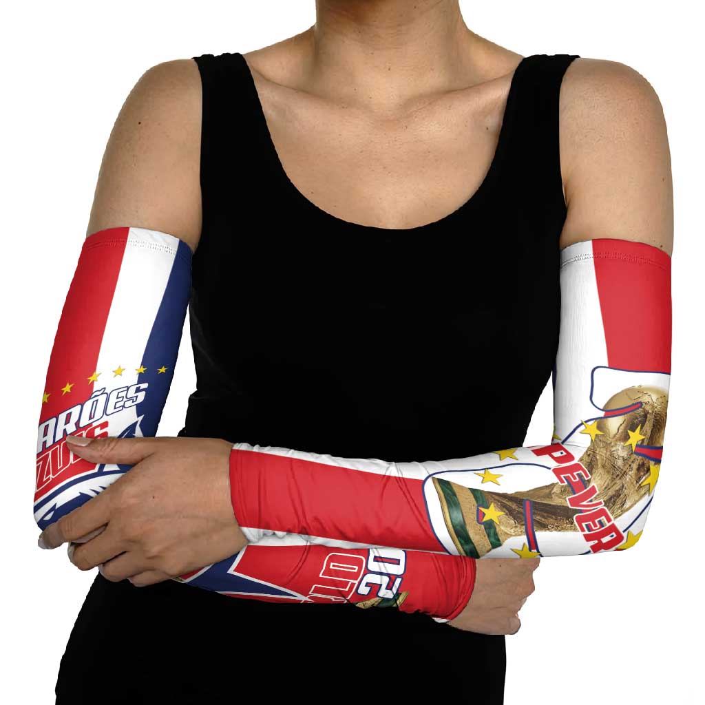 Cape Verde Football Arm Sleeves Tubaroes Azuis World Cup 2026 - Wonder Print Shop