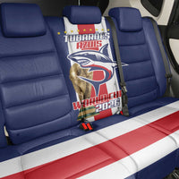 Cape Verde Football Back Car Seat Cover Tubaroes Azuis World Cup 2026 - Wonder Print Shop